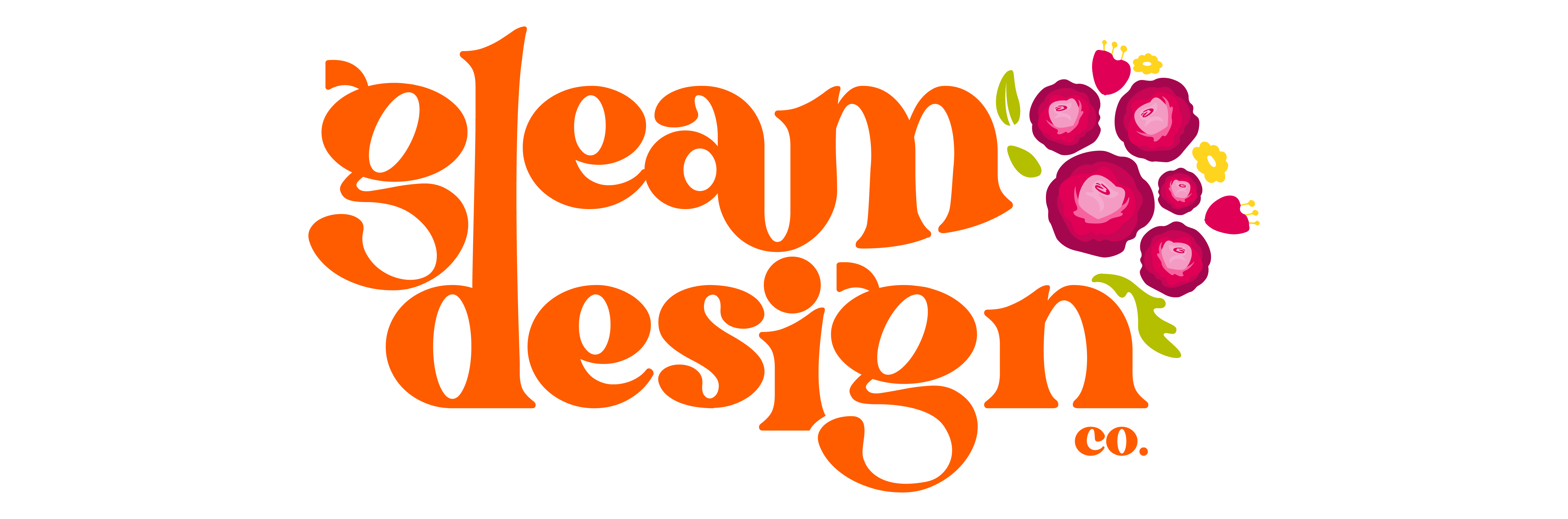 Gleam Design Logo_ Orange