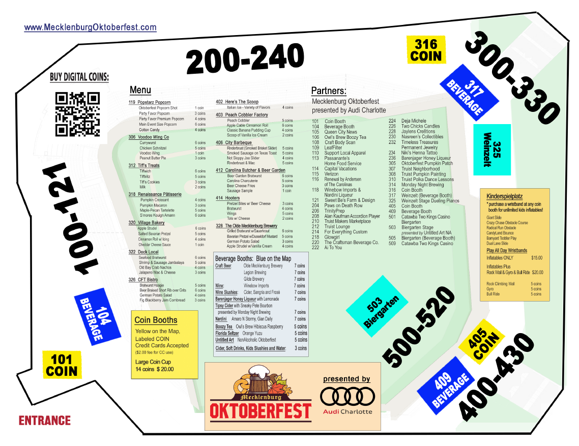 Map Oktoberfest 2024